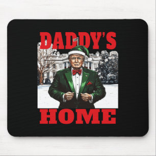 Mousepad Funny Donald Trump Pai Casa Cristo da Casa Branca