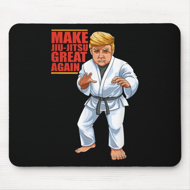 Mousepad Funny Donald Trump Republican - Jiu-jitsu E Bjj (Frente)