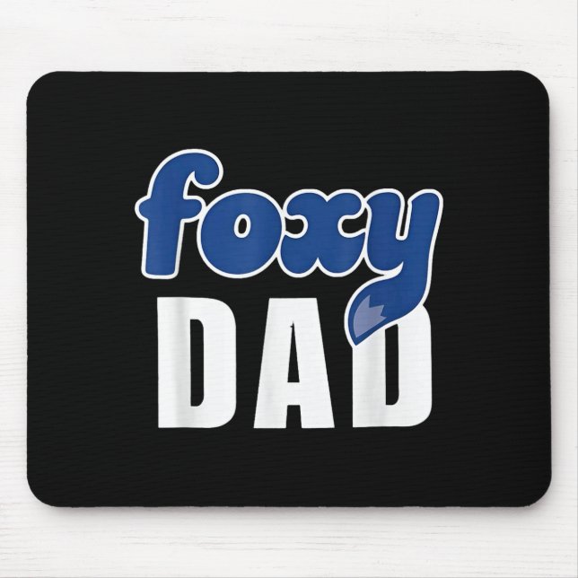 Mousepad Funny Foxy Dad  (Frente)