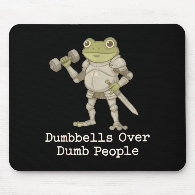 Mousepad Funny Frog Pregnancy Announcement Medieval Pregnan (Frente)