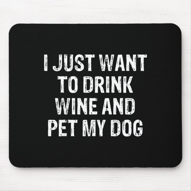 Mousepad Funny Humor Puppy Lover Cute Fun Animals And Sarca (Frente)