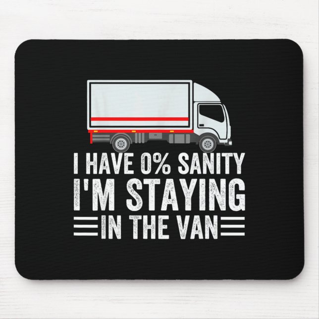 Mousepad Funny I'm Staying In Tha Van Phasmophobia Gamer Me (Frente)