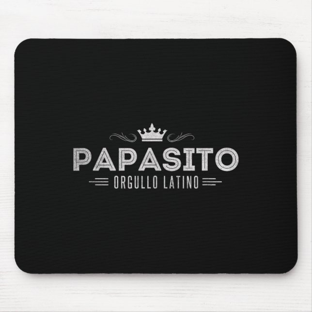 Mousepad Funny Mens Papasito Father's Day Design For Man  (Frente)