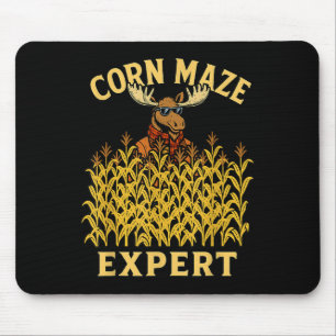 Mousepad Funny Moose Mose Maze Especialista em Queda Crianç