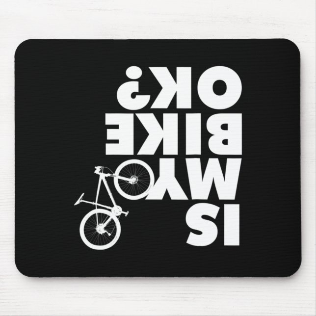 Mousepad Funny Mountain Bike  (Frente)
