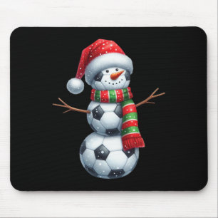 Mousepad Funny Natal Futebol Bylls Boneco de Neve