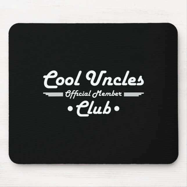 Mousepad Funny New Uncle Pregnancy Announcement Cool Uncles (Frente)