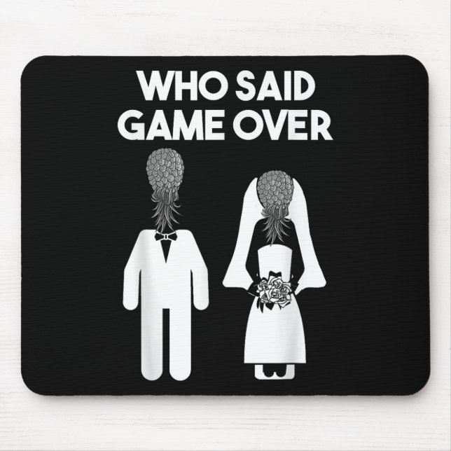 Mousepad Funny Pineapple Swinger Gift Wedde Node Groom M (Frente)
