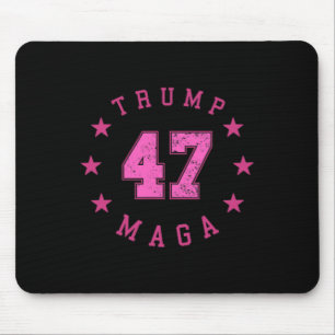 Mousepad Funny Qr 45 47 Trump Inauguration 2025 Dance Code