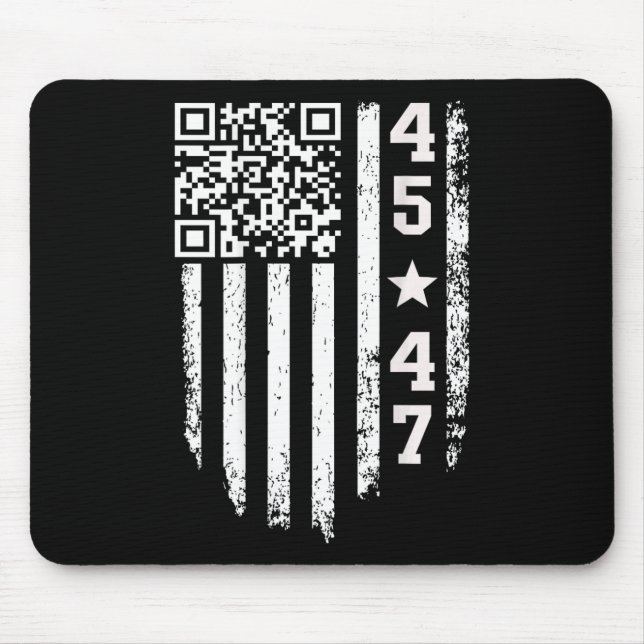 Mousepad Funny Qr Presidente Trump 4547 Trump Dancing Code (Frente)