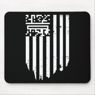 Mousepad Funny Qr Presidente Trump Dance Code