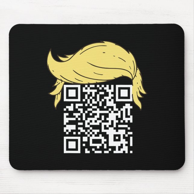 Mousepad Funny Qr Presidente Trump Dance Code 2 (Frente)