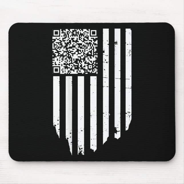 Mousepad Funny Qr Scan Code Presidente Trump 4547 Trump Dan (Frente)