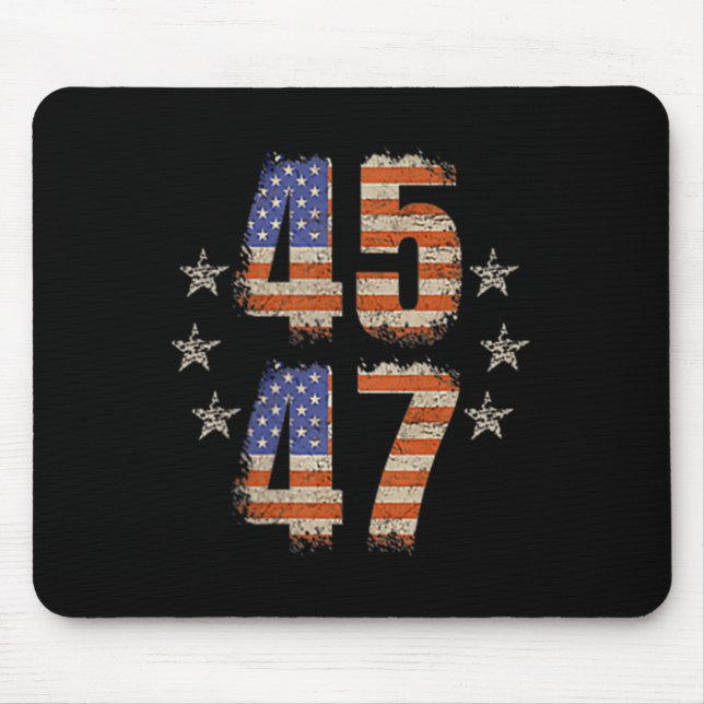 Mousepad Funny Qr Trump 45 47 Trump Dancing Code Pocket (Frente)