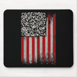 Mousepad Funny Qr Trump Dance Code 1