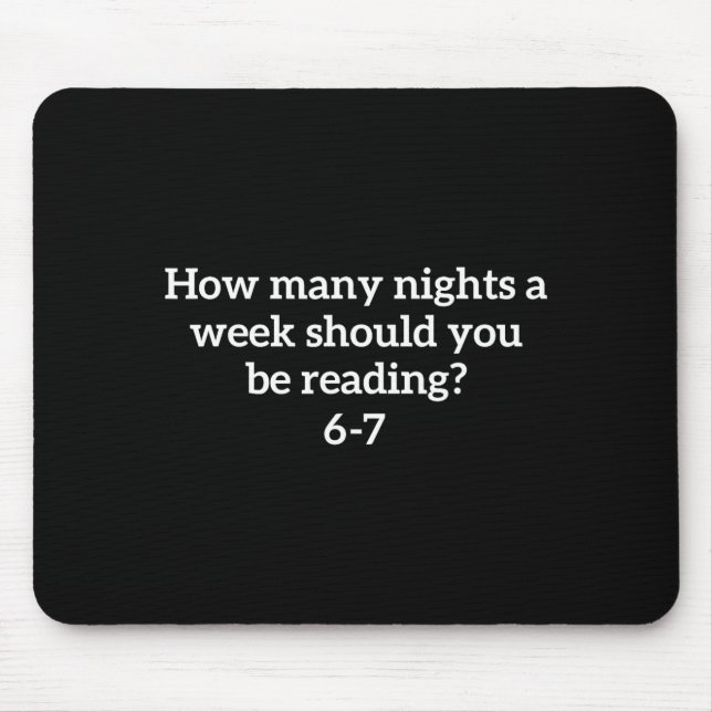 Mousepad Funny Reading 67 Six Seven Meme Englieacher Book L (Frente)