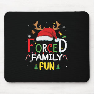 Mousepad Funny Santa Hat Forçou o Cristo sarcástico da dive