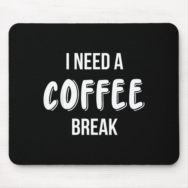 Mousepad Funny Saying Quote Coffee Women Coffee Lover Coffe (Frente)