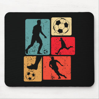 Mousepad Funny Soccer Player Byll Game Enthousiast Boys Soc