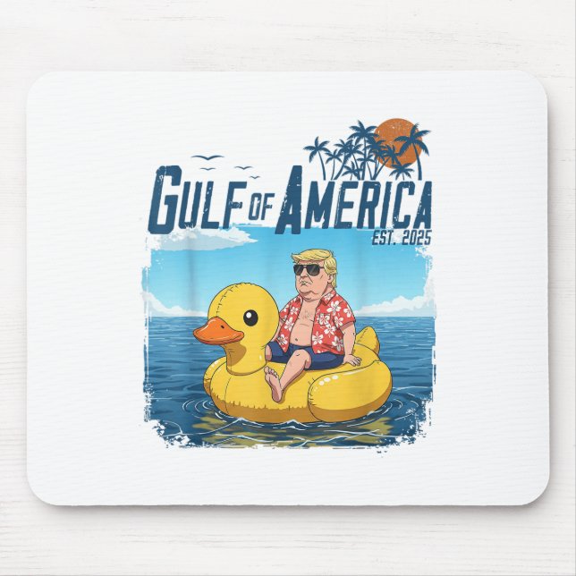 Mousepad Funny Trump Chillin Golfo da América do Leste de 2 (Frente)