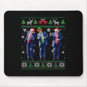 Mousepad Funny Trump Dance Xmas Presidente 47 No Natal Dos 