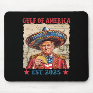 Mousepad Funny Trump Golfo Da América Dos Eua 2025 Trump Ta
