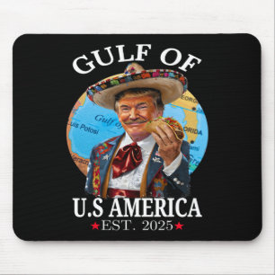 Mousepad Funny Trump Golfo Dos Eua América 2025 Trump Merch
