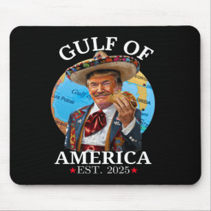 Mousepad Funny Trump Golfo Dos Eua América 2025 Trump Merch