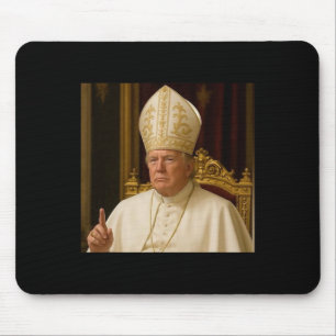 Mousepad Funny Trump Pope Meme Gear Vaticano Católico Repúb