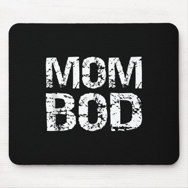Mousepad Funny Workout Saying Fitness Quote For Mother's Gi (Frente)