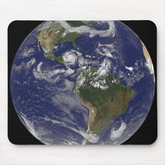 Mousepad Furacão Dean se aproxima da Península de Yucatan (Frente)