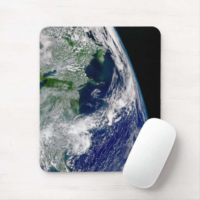 Mousepad Furacões Em Uma Terra Parcial. (Com mouse)