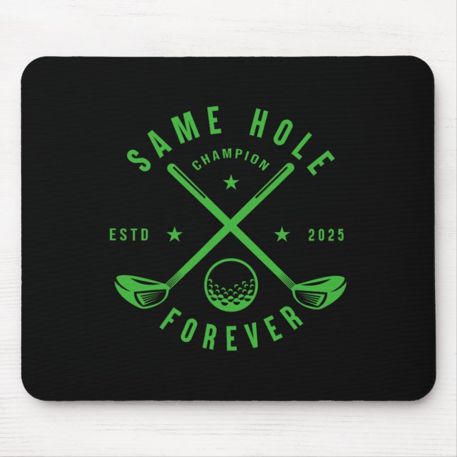 Mousepad Furo Sempre Golfe Festa de Despedida de Solteiro (Frente)