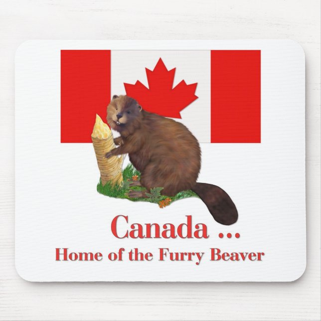 Mousepad Furry Beaver (Frente)