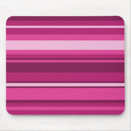 Mousepad Fuschia stripes