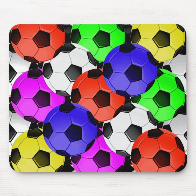 Mousepad Futebol americano multicolorido (Frente)