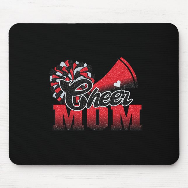 Mousepad Futebol Chee Mãe Red Black Pom Leopard 1 (Frente)