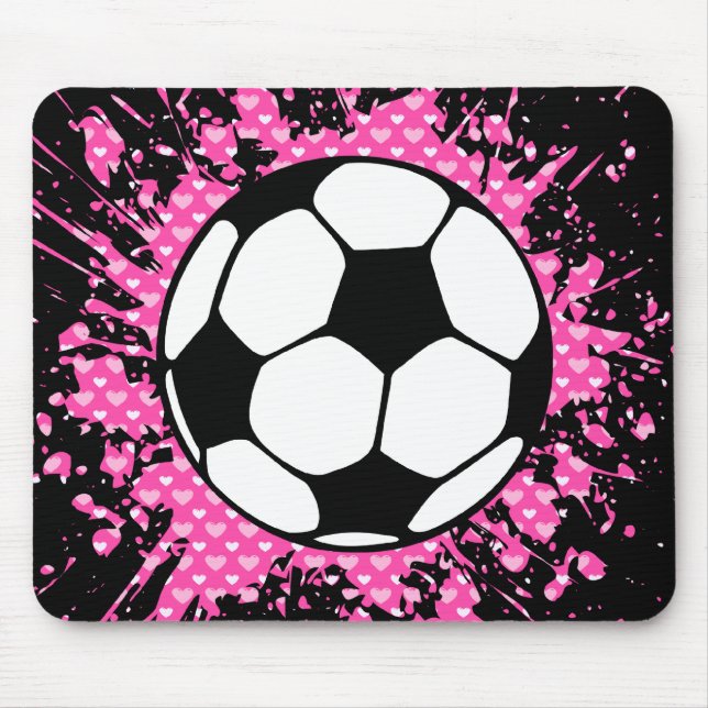 Mousepad futebol : círculos : (Frente)