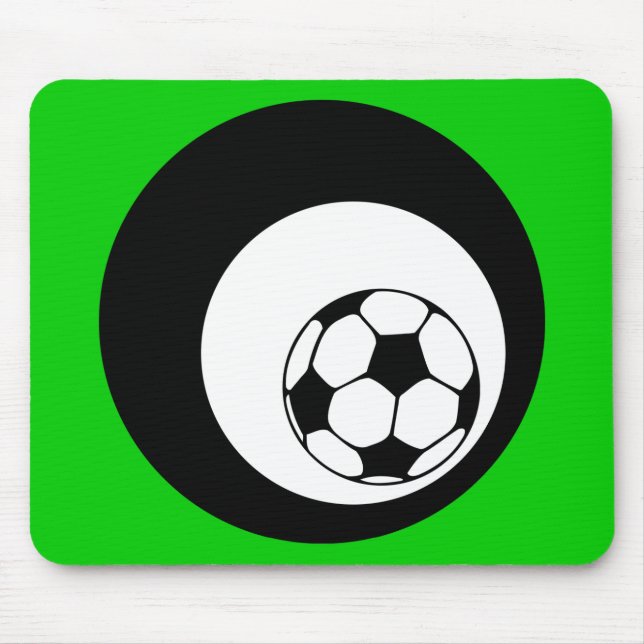 Mousepad futebol : círculos : (Frente)