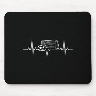 Mousepad Futebol Coração Batida Pé Ll Amantes Ll, Frequênci