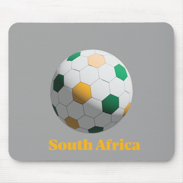 Mousepad Futebol da África do Sul (Frente)