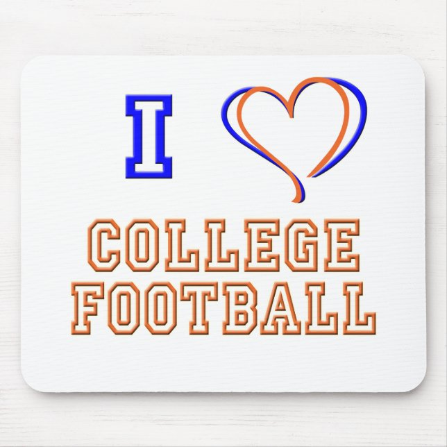 Mousepad futebol da faculdade (Frente)