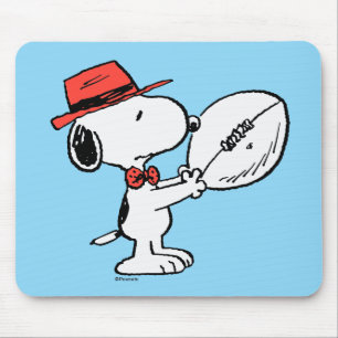 Mousepad Futebol da Varsity Snoopy