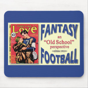 Mousepad Futebol de fantasia da velha escola