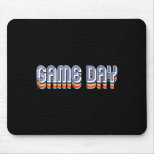 Mousepad Futebol de Futebol de Volei de Dia de Jogo Antigo