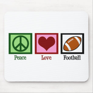 Mousepad Futebol do amor da paz