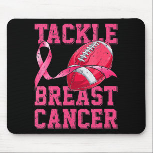 Mousepad Futebol feminino combina percepção do Cancer da ma