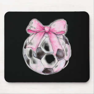 Mousepad Futebol Ll Rosa Coquette Laço Fita Delicada Menina