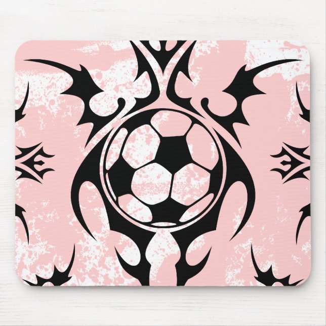 Mousepad futebol, tribal. (Frente)