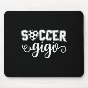 Mousepad Futebol Vovó Gigi Amante do Esporte Aniversário Di